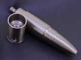 8,5 cm Metallpfeife " Patronenhülse" zerlegbar