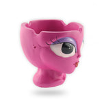 bongrauch Aschenbecher Ascher Ashtray Alien Außerirdisch Ufo Pink Alienfrau
