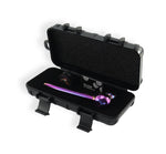 Travelbox mit Glaspfeife 12 cm Grinder und Siebe