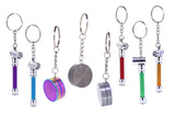 Schlüsselanhänger Grinder & Pfeife im Set in diversen farben