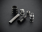 Holzpfeife Metallpfeife 10 cm zerlegbar