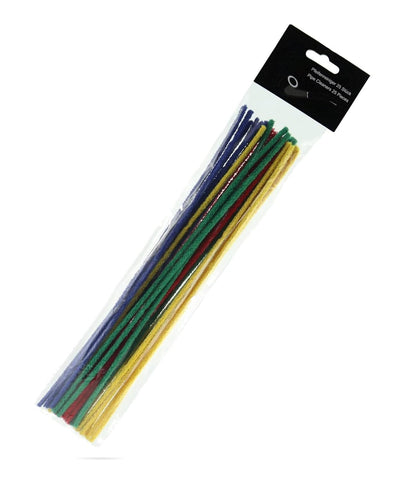 Pfeifenreiniger bunt extra lang 25 Stück 30 cm für Holzpfeifen