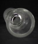 Glas Kopf 14,5mm Schliff, mit 3 Siebe Glaskopf
