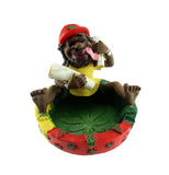 Rasta Aschenbecher Rasta Man mit 2 Joint´s