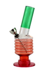 Mini Acrylbong Bong Wasserpfeife bunt gemischt von bongrauch