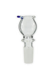 Glas Kopf 14,5mm Schliff mit Bauch & Nase