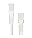 Diffuser Chillum Länge 14 cm Schliff 18,8er Steckchillum