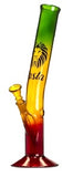 Rasta Hangover Glas Bong  H:33cm  Ø:40mm
