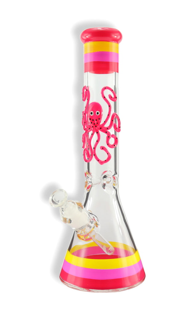 bong-discount Wasserpfeife, Glas-Bong, Glasblubber, 13 cm