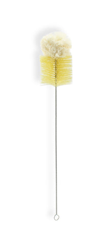 Rostfreie Bürste mit Wollkopf ca. 50 cm / Ø 8 - 9 cm