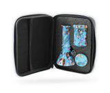 Glasbong Travelset inklusive Chillum Grinder und Aufbewahrungdose