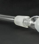Glas Diffuser Chillum 18,8er Schliff 15 cm Kupplung Adapter Chillum für Glasbong