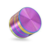 Alu Grinder Metall bunt eloxiert Regenbogen Farben Ø 50 mm