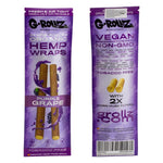 G-Rollz Amsterdam organic hemp wraps pre rolled papers papes dope kiffen rauchen cannabis marihuana