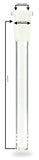 18,8er 14cm Slit Diffuser Adapter Chillum auf 14,5er