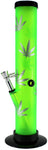 acrylbong-bongrauch-blubba -hanfblatt-neon-gruen-green-kickloch-acryl-bong-glasbong-hasch-pfeife-weed-420-chillum-guenstig-billig