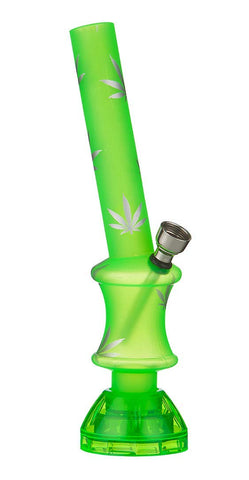 bongrauch-blubba-acrylbong-hanfblatt-gruen-grinder-acryl-bong-glasbong-hasch-pfeife-weed-420-chillum-guenstig-billig