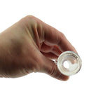 29,2er XL Glaskopf transparent