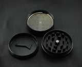 Hypnotize CNC Grinder aus Aluminium schwarz bunt 3 tlg. Ø 50 mm