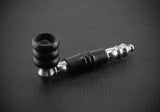 Holzpfeife Metallpfeife 10 cm zerlegbar