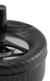 budawi-bongrauch-schleuderaschenbecher-aschenbecher-ascher-ashtray-forged-carbon-schwarz-silber-drehen-rauchen-tabak-edel-luxus