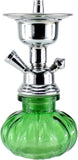 Shisha klein in Grün 1 Schlauch 25 cm