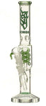 Treibel Glas Bong mit Perkolator H:35cm - Ø:50x40mm