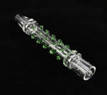 Shisha Wasserpfeife Mundstück aus Glas 21 cm Ø 3 cm für Shishaschlauch