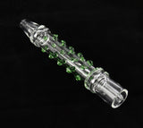 Shisha Wasserpfeife Mundstück aus Glas 21 cm Ø 3 cm für Shishaschlauch