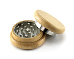 Headshop Holz Grinder (Kräutermühle) Ø 50 mm Diamantzahn-Mahlwerk, Grasmühle